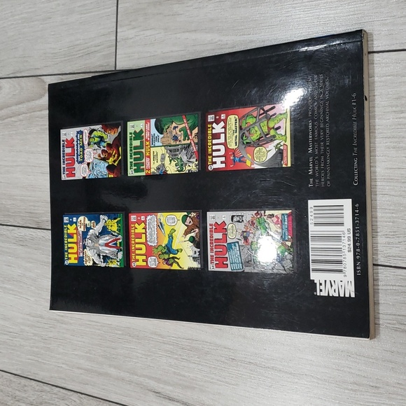 NWOT The Incredible Hulk Volume 1: Marvel Masterworks Trade - Picture 3 of 4